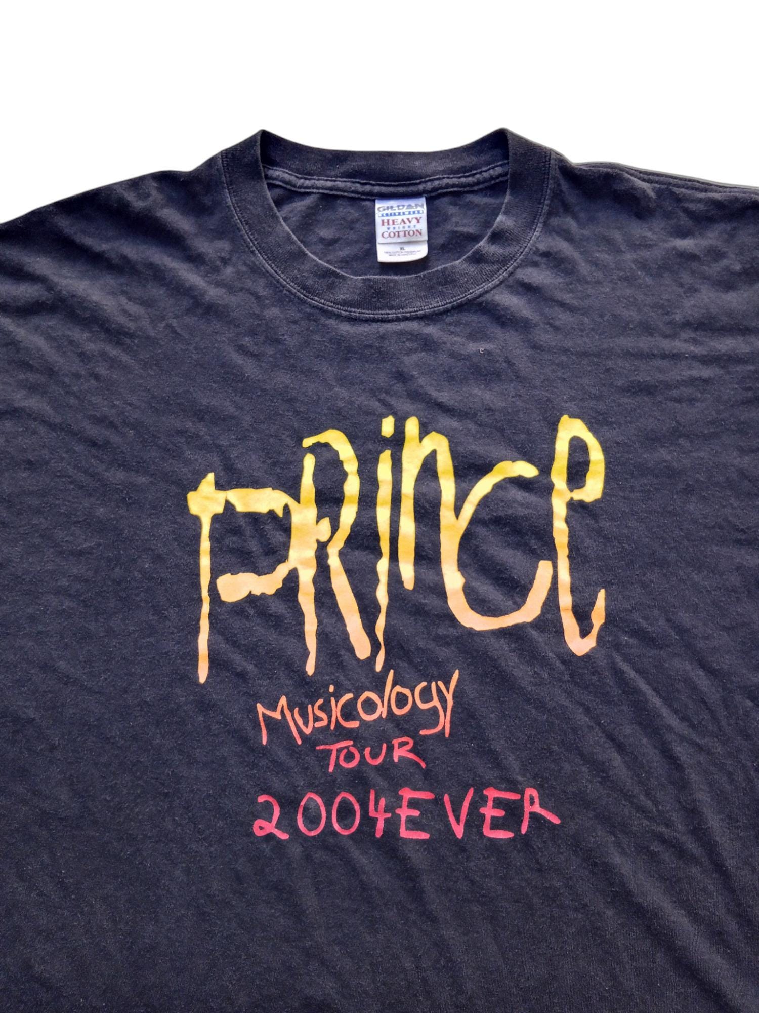 Vintage 2004 Prince Musicology Tour 2004ever Tour T Shirt Size XL