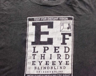 Vintage 90's Third Eye Blind Thanks A Lot Single Promo T Vintage 90's Third Eye Blind Thanks A Lot Single Promo T