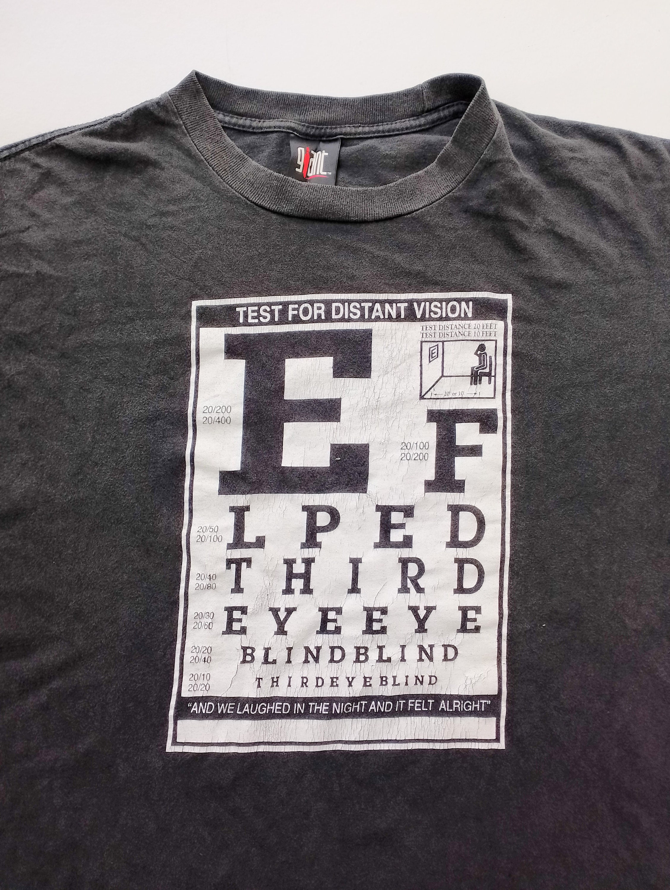 Vintage 90's Third Eye Blind Thanks A Lot Single Promo T Shirt