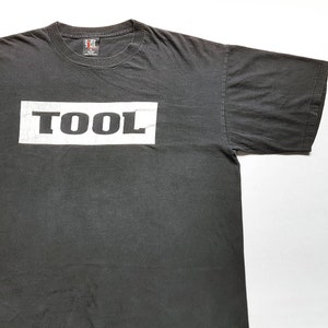 Vintage 90's TOOL Band Penis Wrench T Shirt Size XL (W 25 X L 28.5