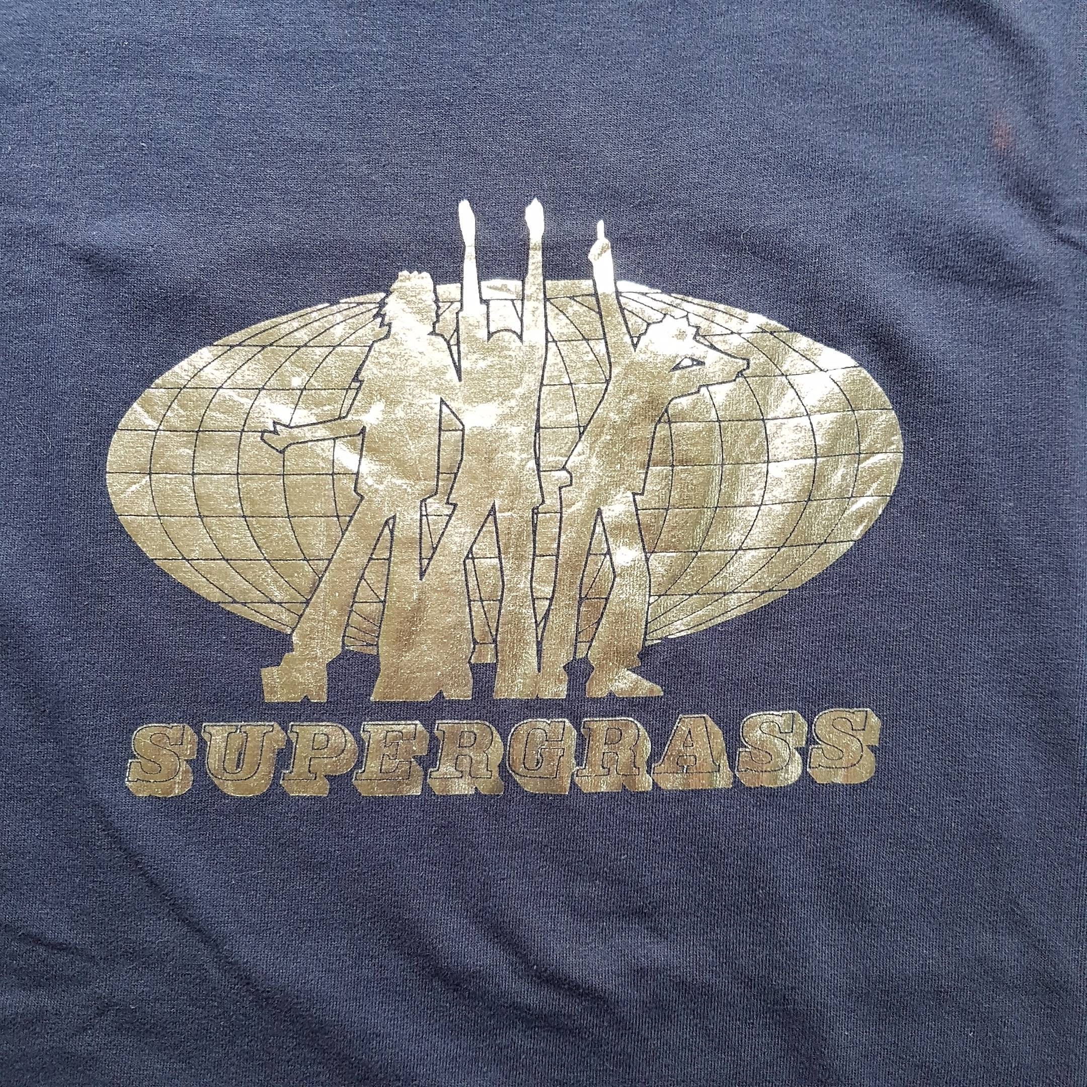 SUPERGRASS スーパーグラス バンドTシャツ　Mサイズ　レア Supergrass T-Shirt Men