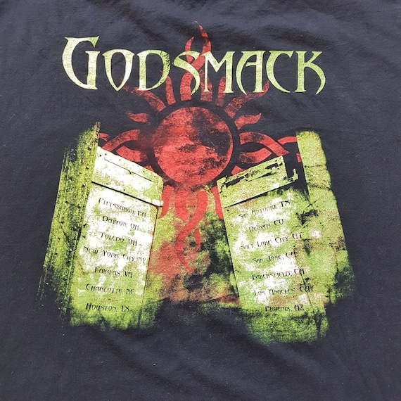 90s 00s God Smack ゴッドスマック　バンドtシャツ　giant