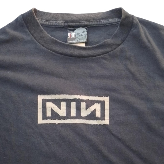 Vintage 2005 Nine Inch Nails With Teeth Album Band T Shirt L (W 24