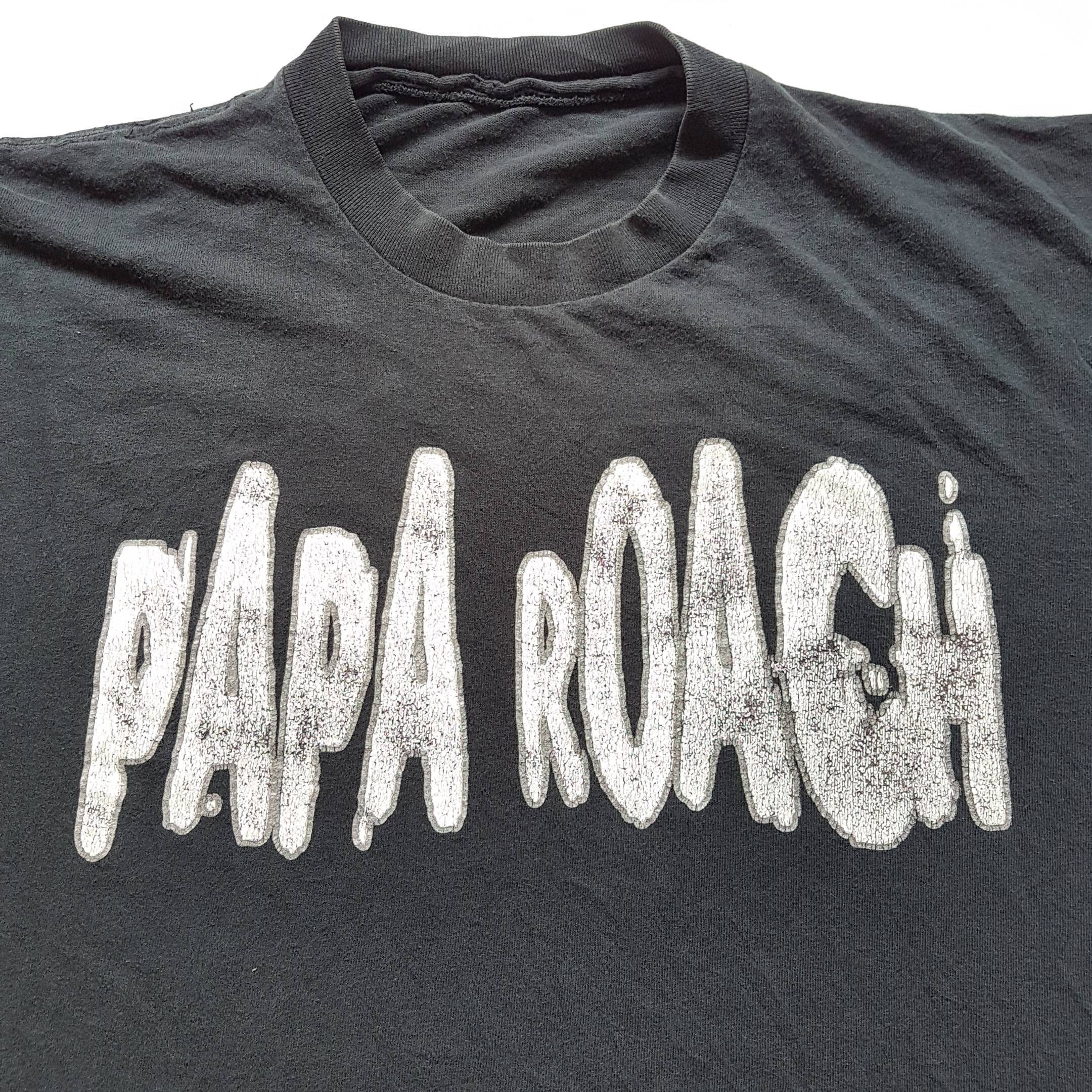 Vintage Papa Roach Concert T-Shirt Black XL Topic  Concert tshirts, Harley  davidson t shirts, Weird shirts