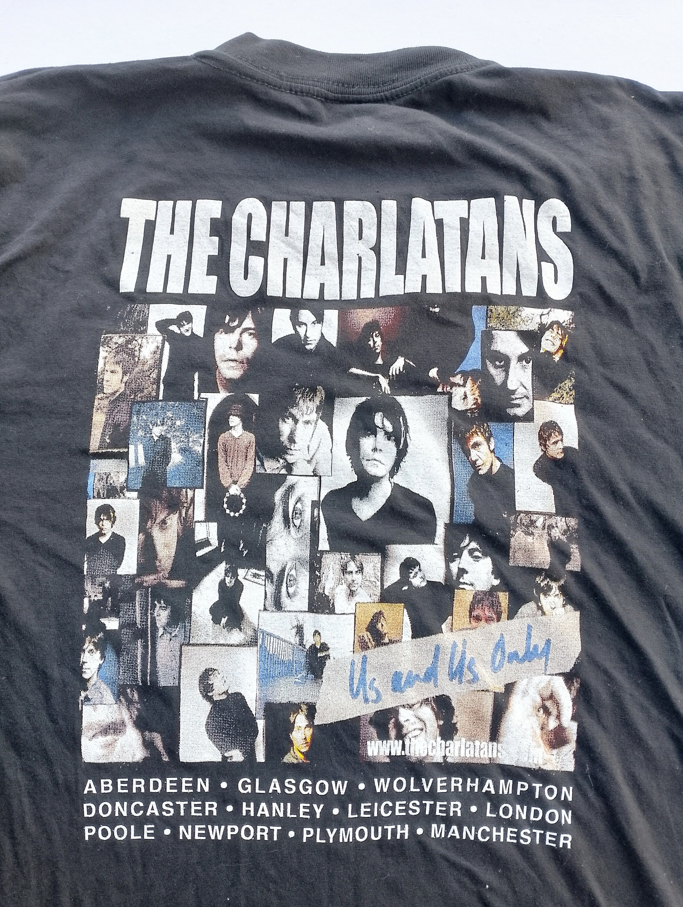 Vintage 1999 the Charlatans Us and Us Only UK Tour 1999 Long