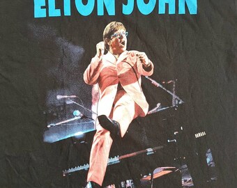バンドT シャツエルトンジョン1997年ライブツアー　サイズM PolyGram メール便送料無料対応可】 Amazon.co.jp: バンドT シャツ
