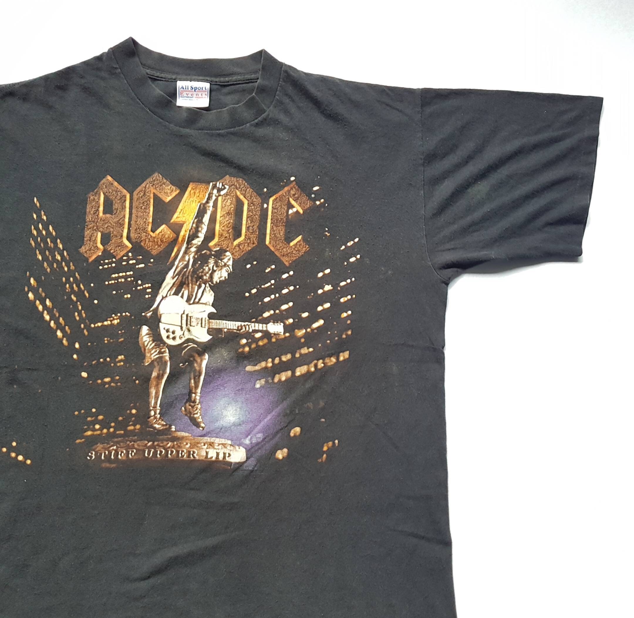 2022新作 Pre Autumn AC/DC stiff upper lip ツアー Tシャツ