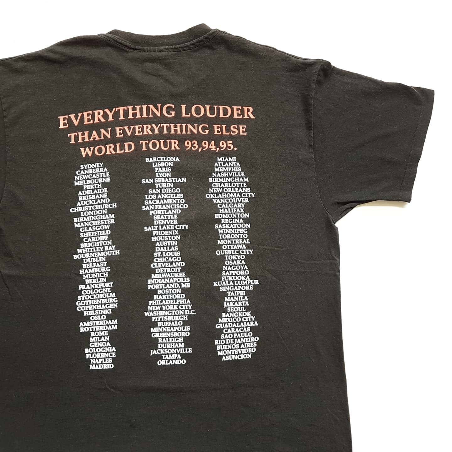 Vintage 1993 Meat Loaf Everything Louder Then Everything Else - Etsy