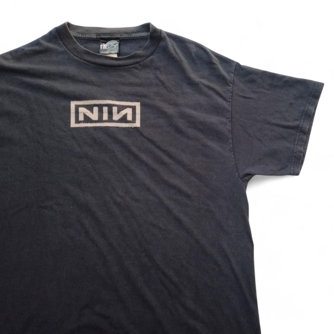 Vintage 2005 Nine Inch Nails With Teeth Album Band T Shirt L (W 24