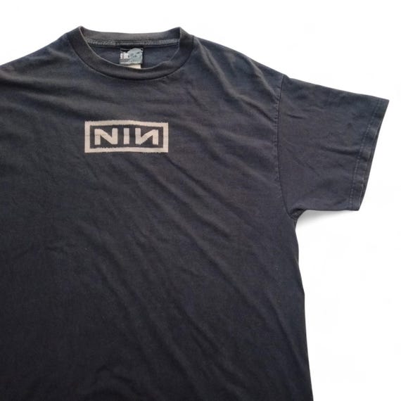 Vintage 2005 Nine Inch Nails With Teeth Album Band T Shirt L (W 24