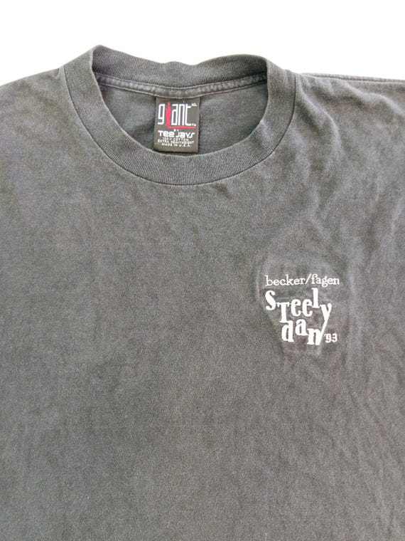 Vintage 1993 Steely Dan Becker Fagen '93 Long Sleeve Tour T Shirt