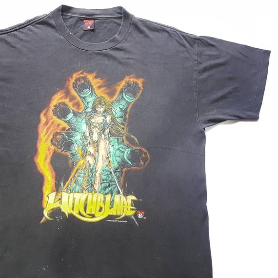 Witch Blade FASHION VICTIM T-shirt ©︎1997