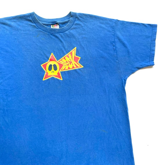 ヴィンテージ 90 年代 ベック スター スカル T シャツ サイズ XL (幅 