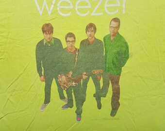 weezer 90s Tシャツ グリーンアルバム　LiveツアーT vintage 1990's WEEZER music tee “weezer” | NOIR ONLINE