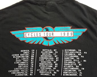 90年代ロサンゼルス購入！ドゥ―ビーブラザース！89年ビンテージツアーTシャツ 90年代ロサンゼルス購入！ドゥ―ビーブラザース！89年ビンテージ