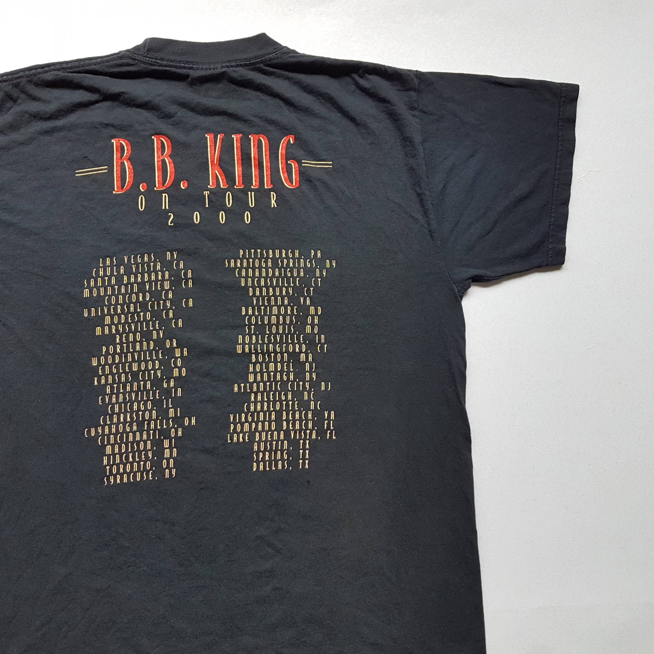 ヴィンテージ 1999 B.B. キング オン ツアー 2000 Tシャツ