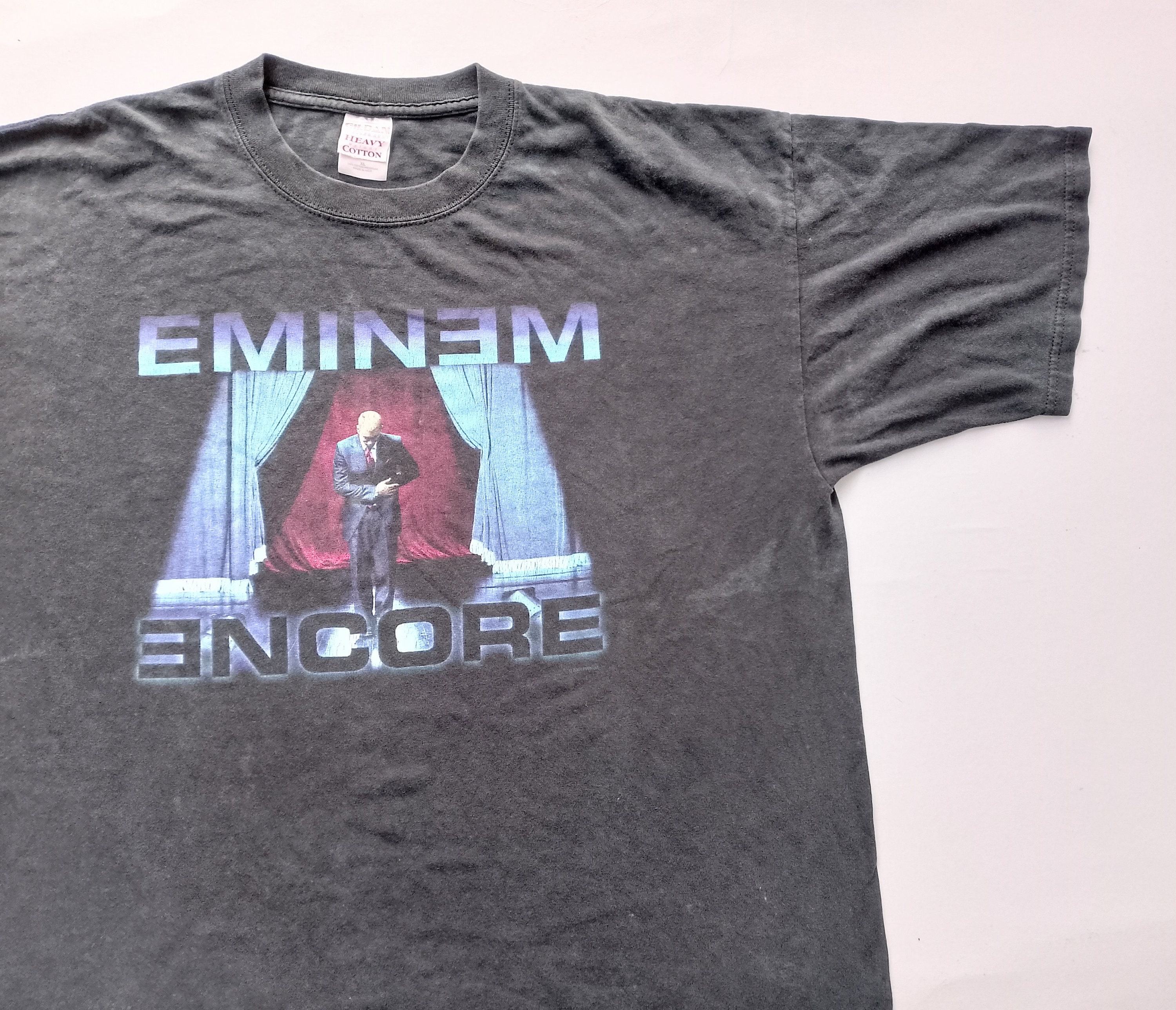 Vintage 2004 Eminem Encore Album Promo T Shirt Size XL (W 24.5 X L 