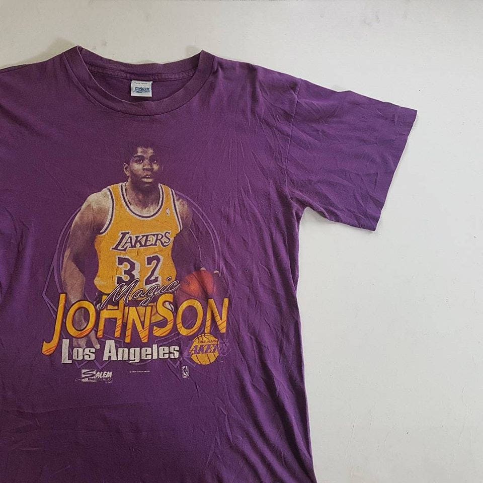 Vintage magic johnson shirt Clearance