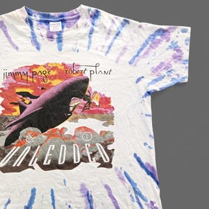 led zeppelin NO QUARTER フォト写真Tシャツ 90s Led Zeppelin No