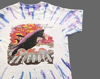 希少 90s ヴィンテージ Tシャツ 当時物 ジミー・ペイジ ロバート・プラント 90年代ヴィンテージ レッド・ツェッペリン ジミー・ペイジ ロバート