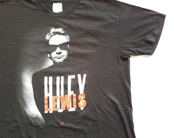 Vintage 1994 Huey Lewis T Shirt size XL (W 21 x L 29)