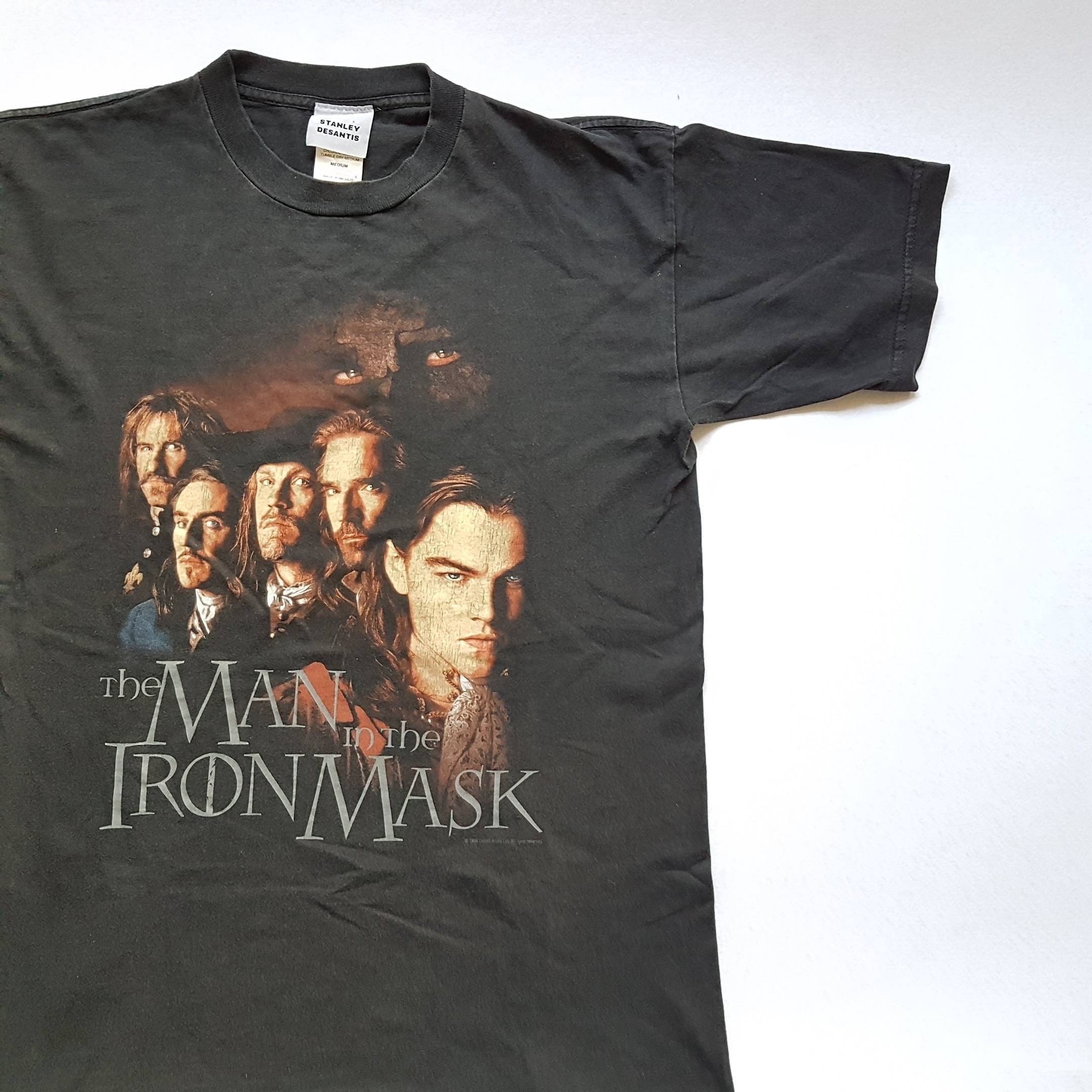 Vintage 1998 the Man in the Iron Mask T Shirt Size M W 19.5 X L