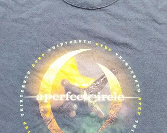 Vintage 2003 A Perfect Circle Thirteenth Step Album Promo T Shirt