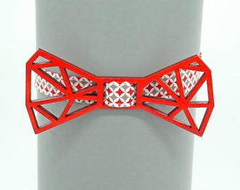 Architect Red Bow Tie