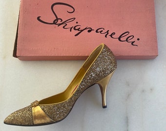 Vintage Schiaparelli Heels with original box!