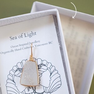 Grape Agate Pendant in Gold image 12