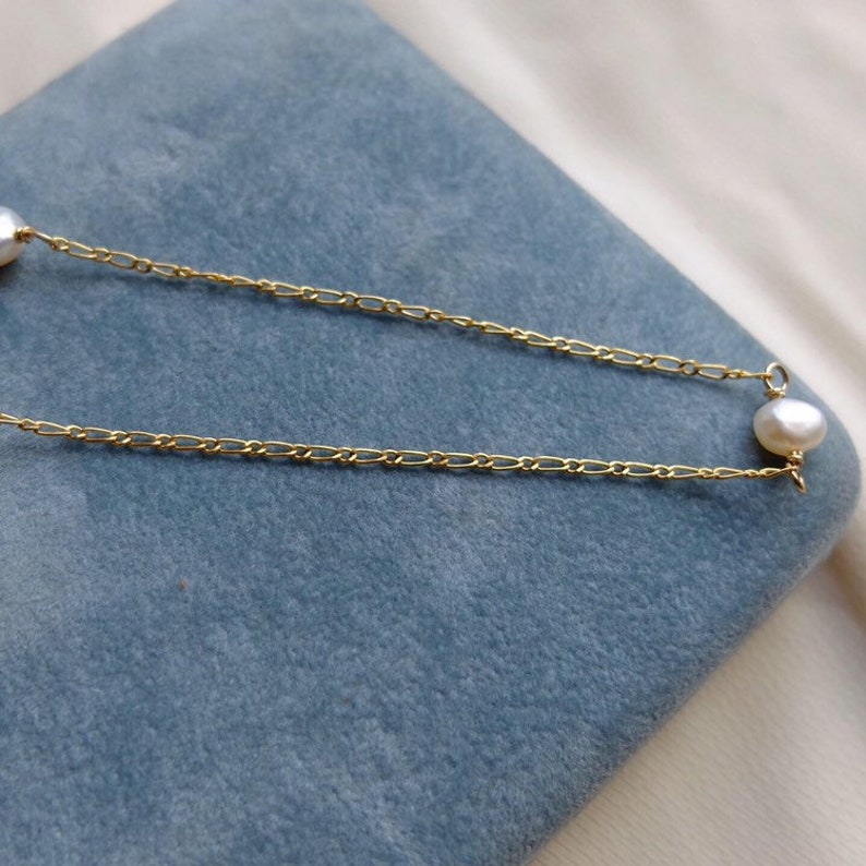 Pearl Choker ~ Pearl Choker in 14 K Gold