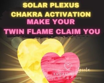 Twin flame reading Twin flame healing Reiki Session Solar Plexus Chakra Healing