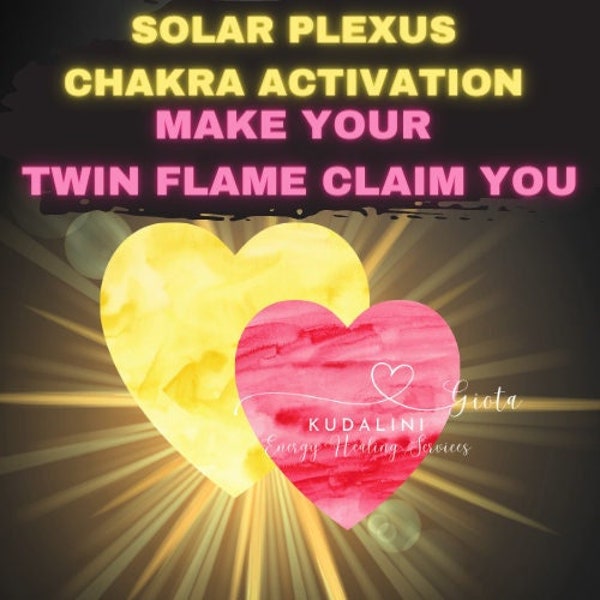 Twin flame reading Twin flame healing Reiki Session Solar Plexus Chakra Healing