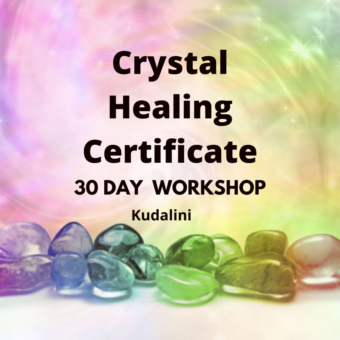 Crystal Healing Certificate 30 day Learn Crystal Etsy