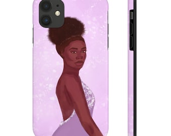 Lilac Tough Phone Case for iPhone