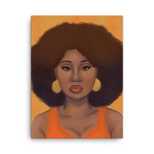 Tangerine Canvas Print