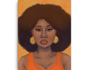 Tangerine Canvas Print