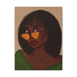 Taylor Canvas Prints, African American Artwork, Black Art Prints