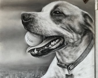 PET portraits de peinture personnalisée Portrait chien Portrait un animal portrait cadeaux sur mesure pour animaux