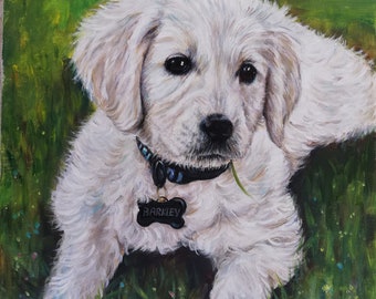 Custom pet portrait Custom pet painting Pet portrait painting Pet memorial Pet portrait commission Pet portraits Custom dog portrait