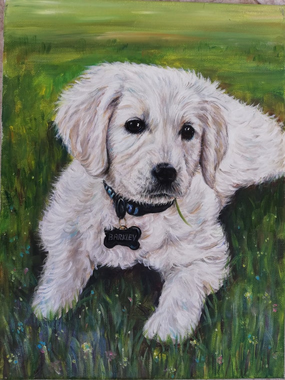 Custom pet portrait Custom pet painting Pet portrait painting Pet memorial Pet portrait commission Pet portraits Custom dog portrait