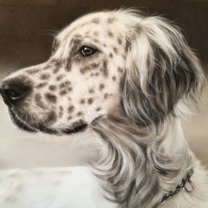 Retrato de mascota personalizado Retrato perro Pet retrato comisión perro personalizado pintura dog gato pintura regalo hecho a mano regalo amante de la mascota regalo presente
