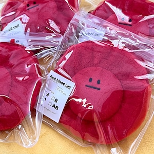 Porte-monnaie globules rouges avec groupe sanguin