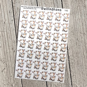 Baby Goats (#145) - Tiny Stickers for Books and Planners