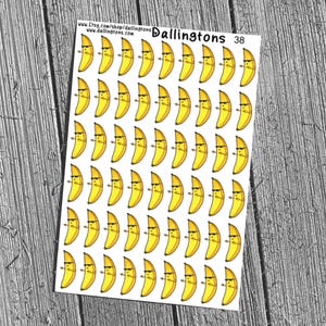 Coole Banane (#38) - Sticker für Bücher, Scrapbooks, Planer, Karten, Journals und alles andere!
