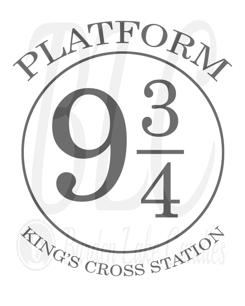 System 9 3/4 Printable graphic relating to Platform 9 3 4 Sign Printable named System 9 3/4 Printable