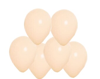 beige latex balloons etsy