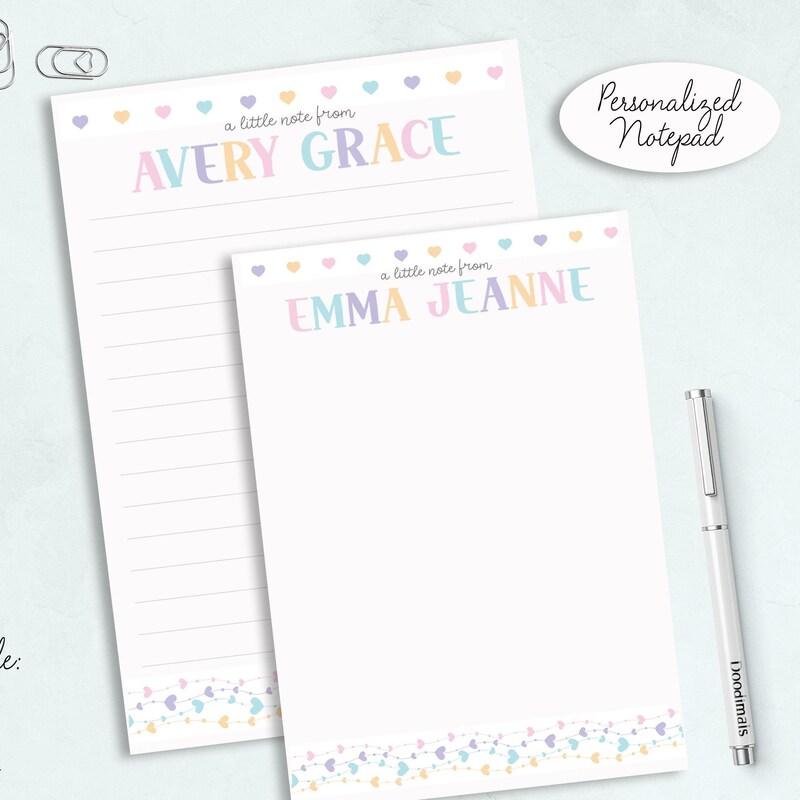 Stationery Notepad - Etsy