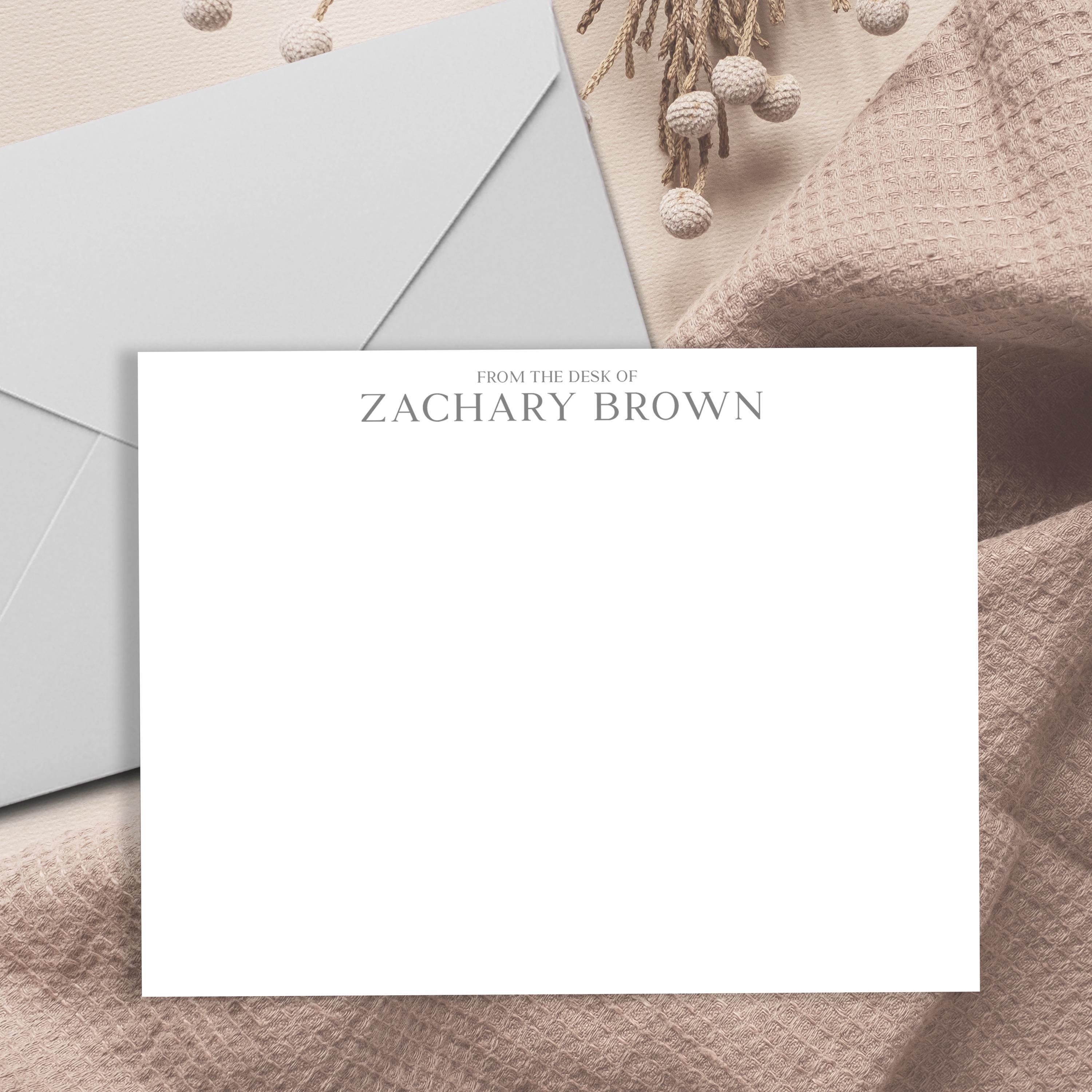 Personalized Stationery Set Monogram Stationary Monogrammed Custom Note ...