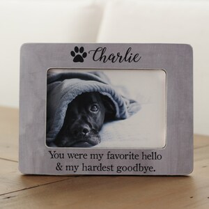 Pet Loss, Pet Memorial, Memorial Frame, Pet Memorial Frame, Cat Loss, Cat Memorial, Pet Sympathy Gift, Dog Loss Frame